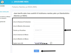 Jinsi ya Kupata Namba ya NIDA kwa Haraka