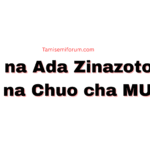 Kozi na Ada Zinazotolewa na Chuo cha Mzumbe University