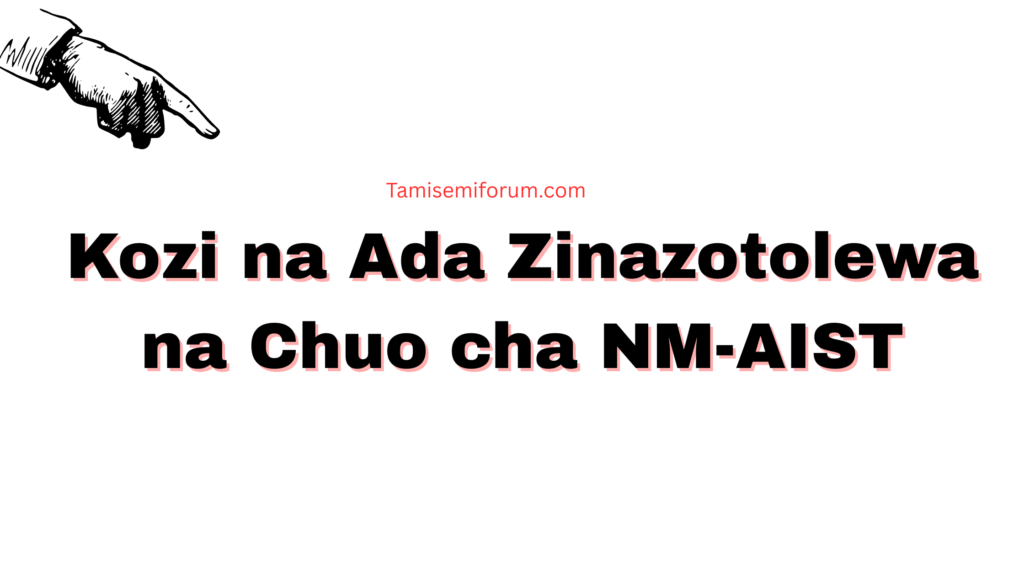 Kozi na Ada Zinazotolewa na Chuo cha Nelson Mandela African Institution of Science and Technology