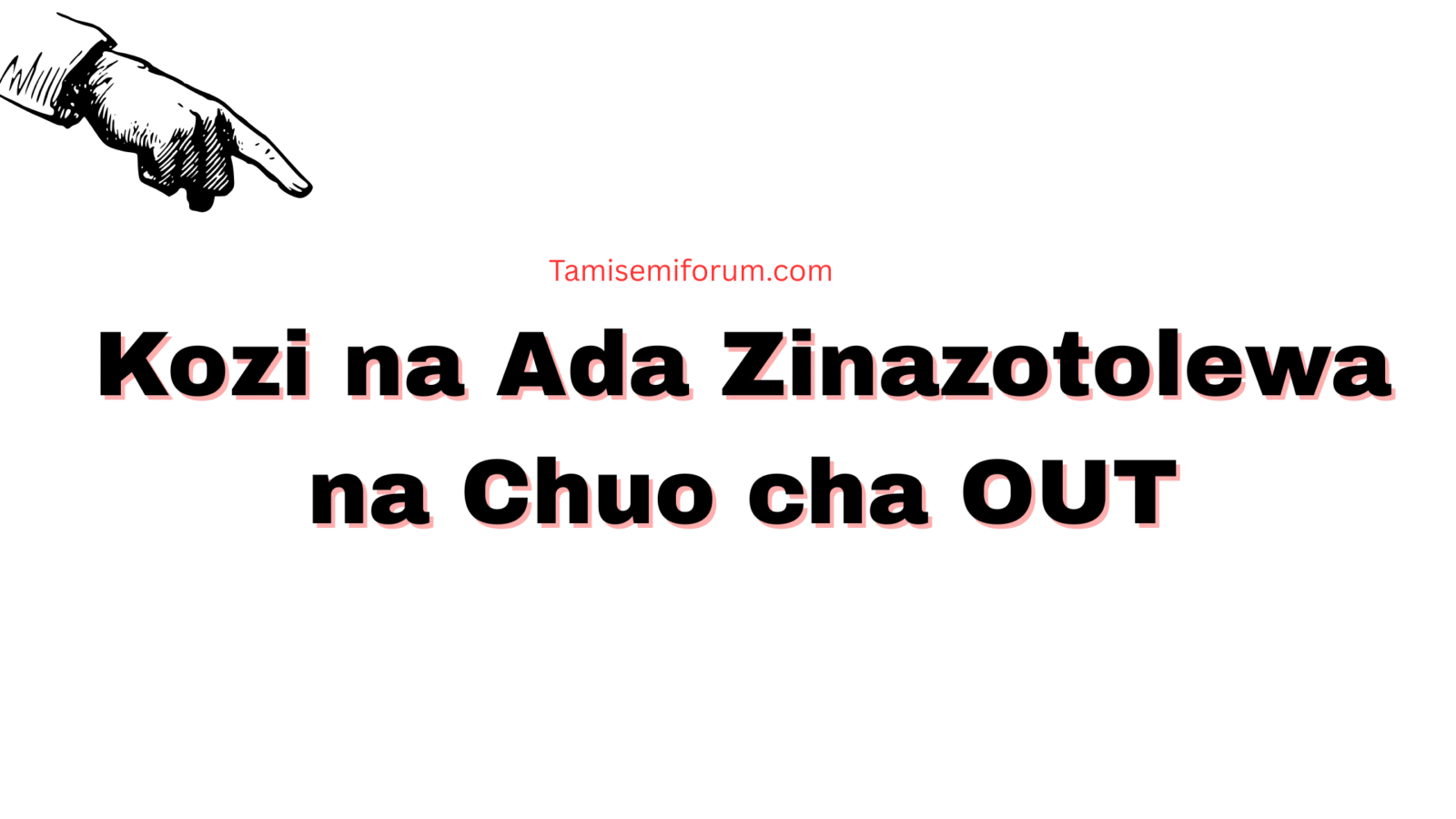 Kozi na Ada Zinazotolewa na Chuo cha Open University of Tanzania