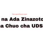 Kozi na Ada Zinazotolewa na Chuo Kikuu cha Dar es Salaam
