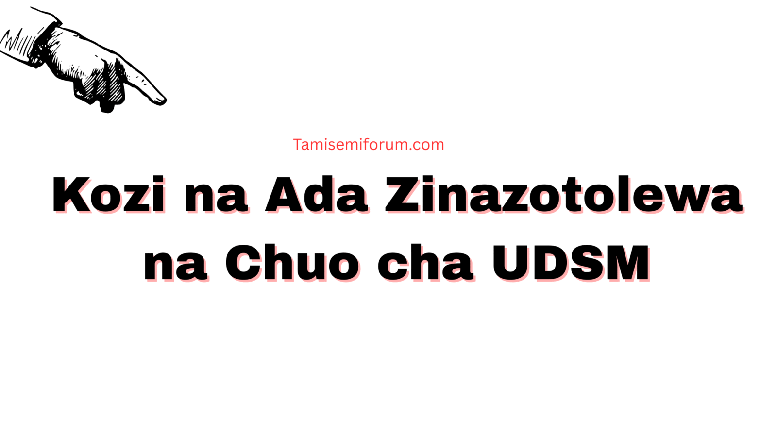 Kozi na Ada Zinazotolewa na Chuo Kikuu cha Dar es Salaam