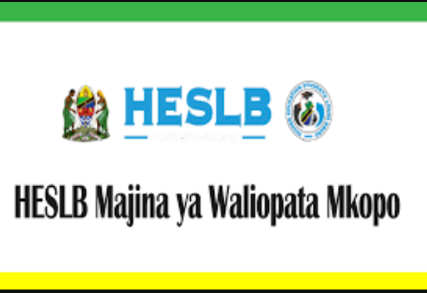 MAJINA YA WALIOPATA MKOPO HESLB 2025-2026